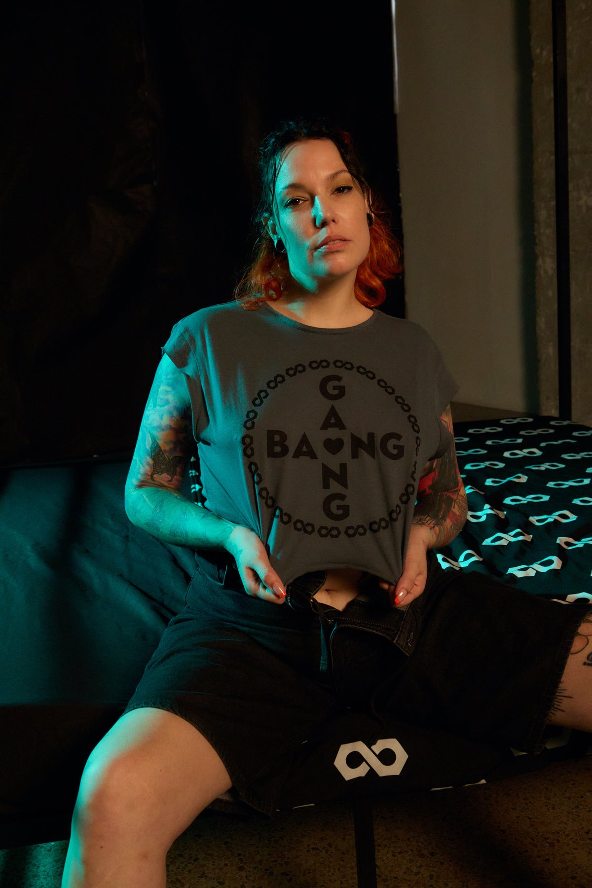 LIMITED SUMMER GANG♥BANG CROP TOP