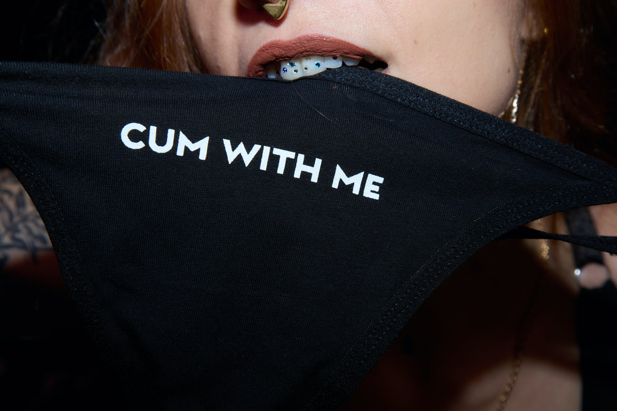 HARDWERK LINGERIE — CUM WITH ME THONG
