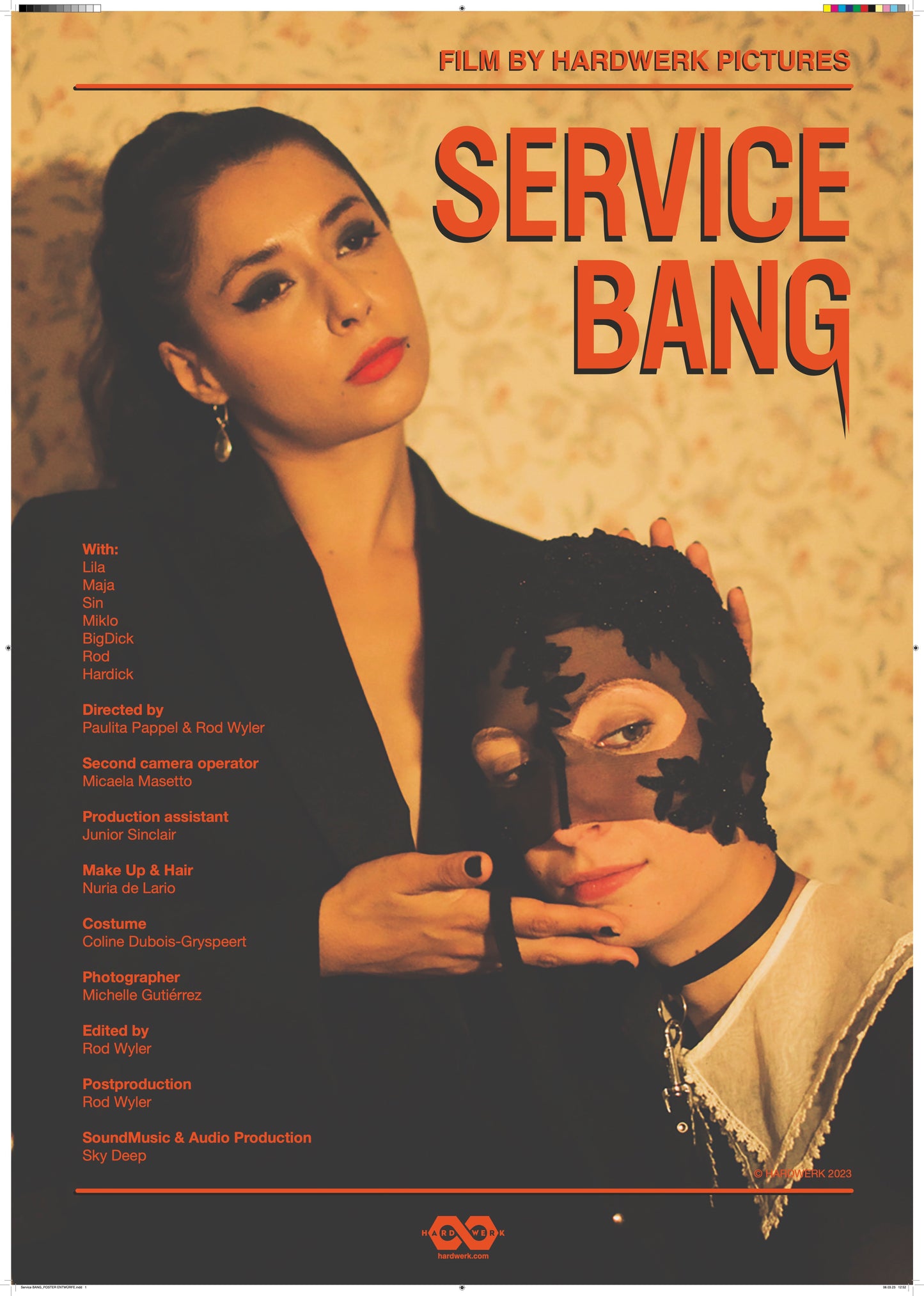 "SERVICE BANG" FILM POSTER